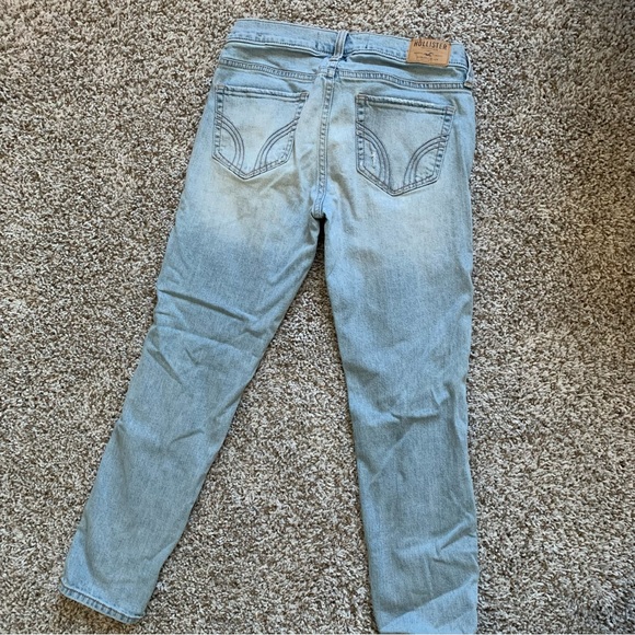HOLLISTER Boyfriend Jeans Light Wash Low Rise - Picture 2 of 5